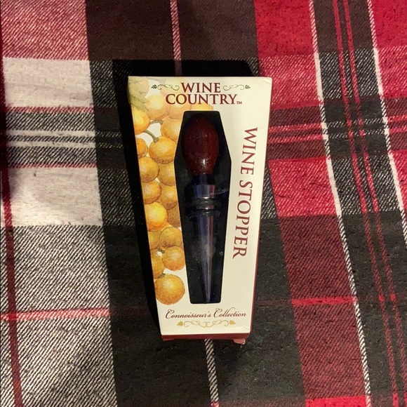 Wine Country Connoisseur’s Collection Wine Stopper - Picture 1 of 4